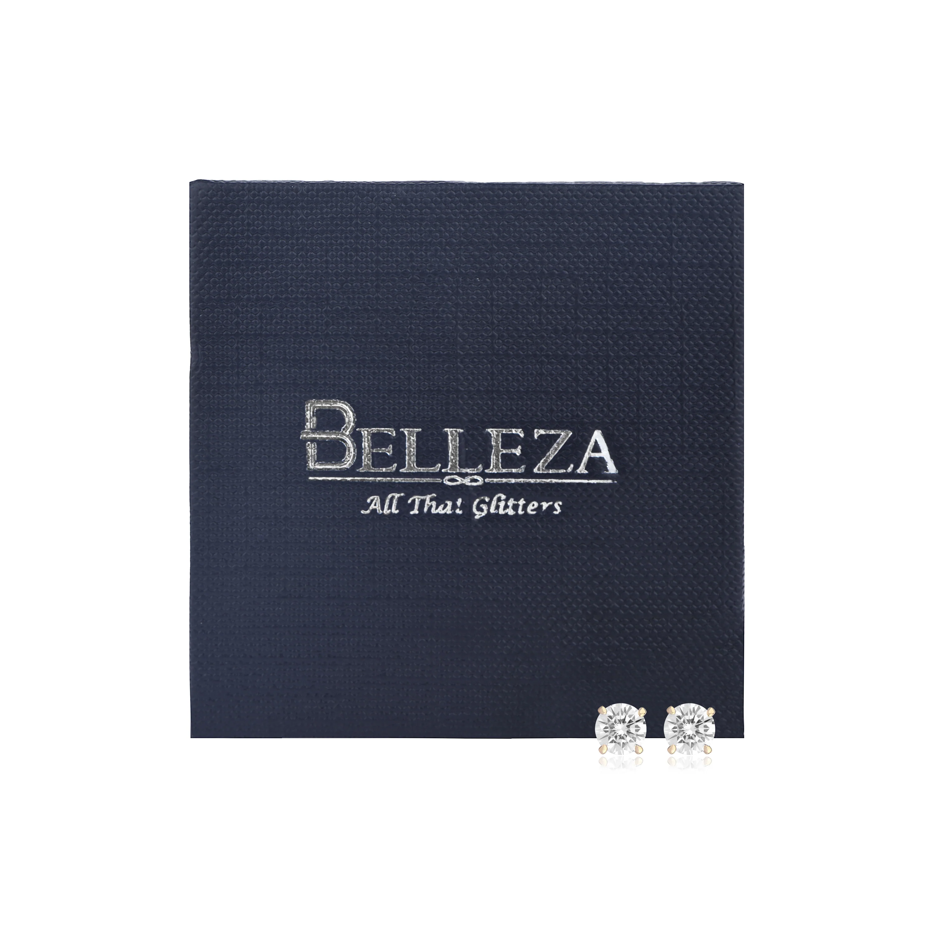 2 CT SOLITAIRE EARRINGS (SCREWBACK) (Get a FREE GIFT) - Image 6