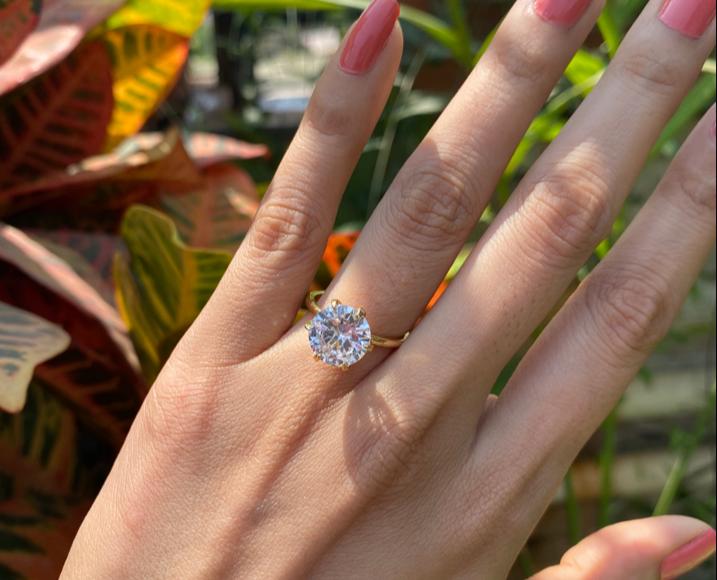 3 ct solitaire ring 🩶 - Image 4