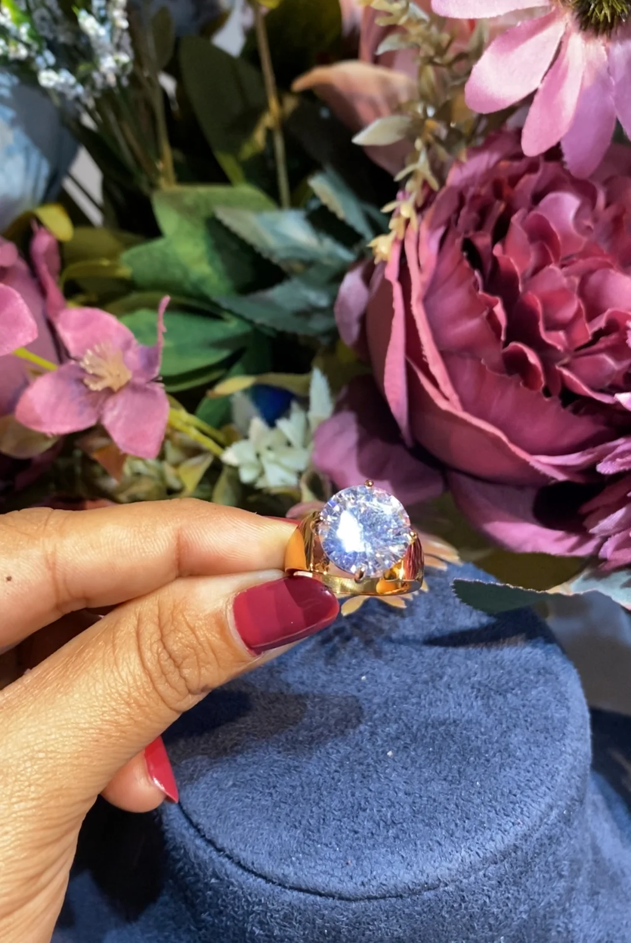 6 CT ROCK BLING RING (ADD TO CART AND GET A FREE GIFT)⭐ - Image 6