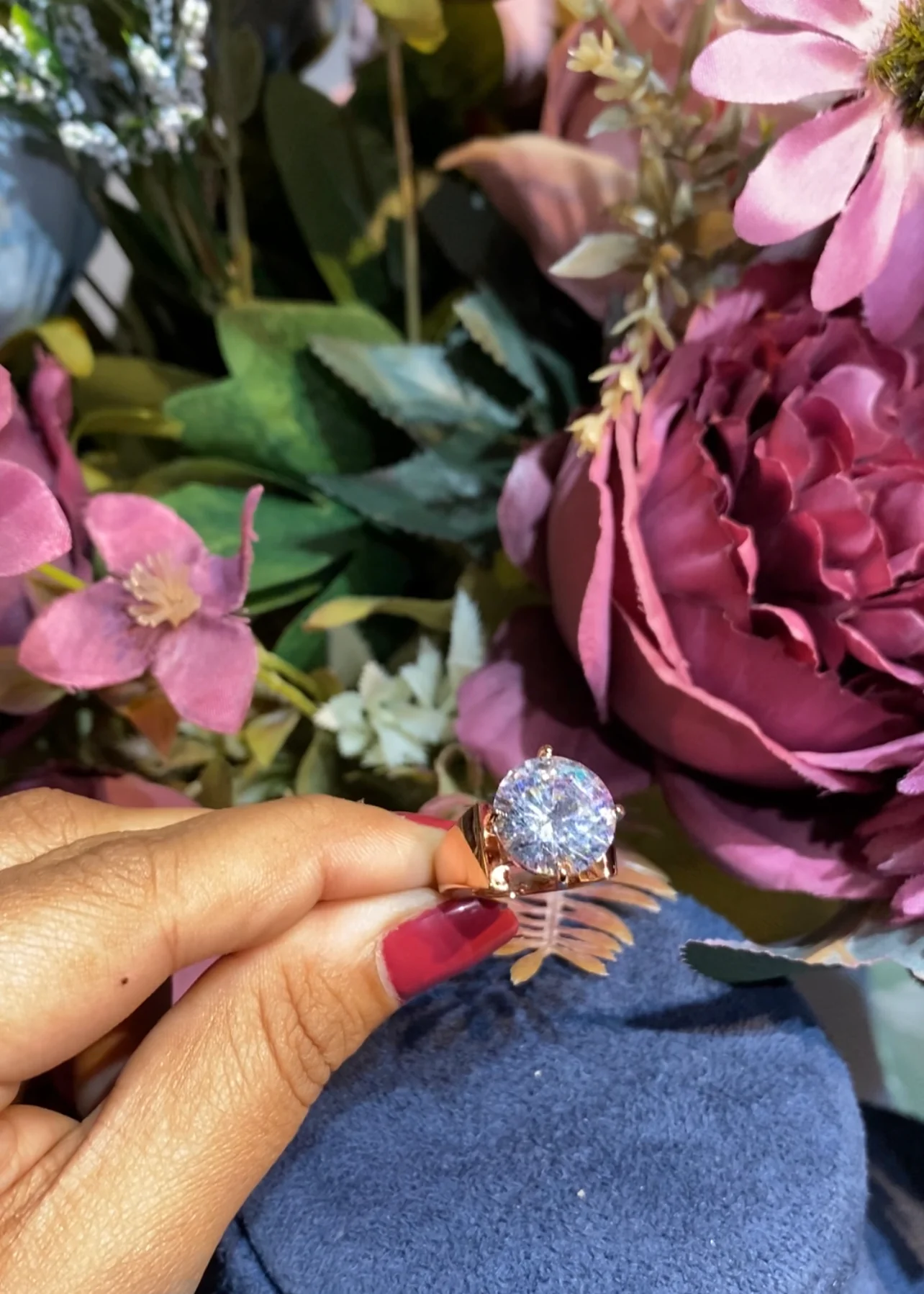 6 CT ROCK BLING RING (ADD TO CART AND GET A FREE GIFT)⭐ - Image 8