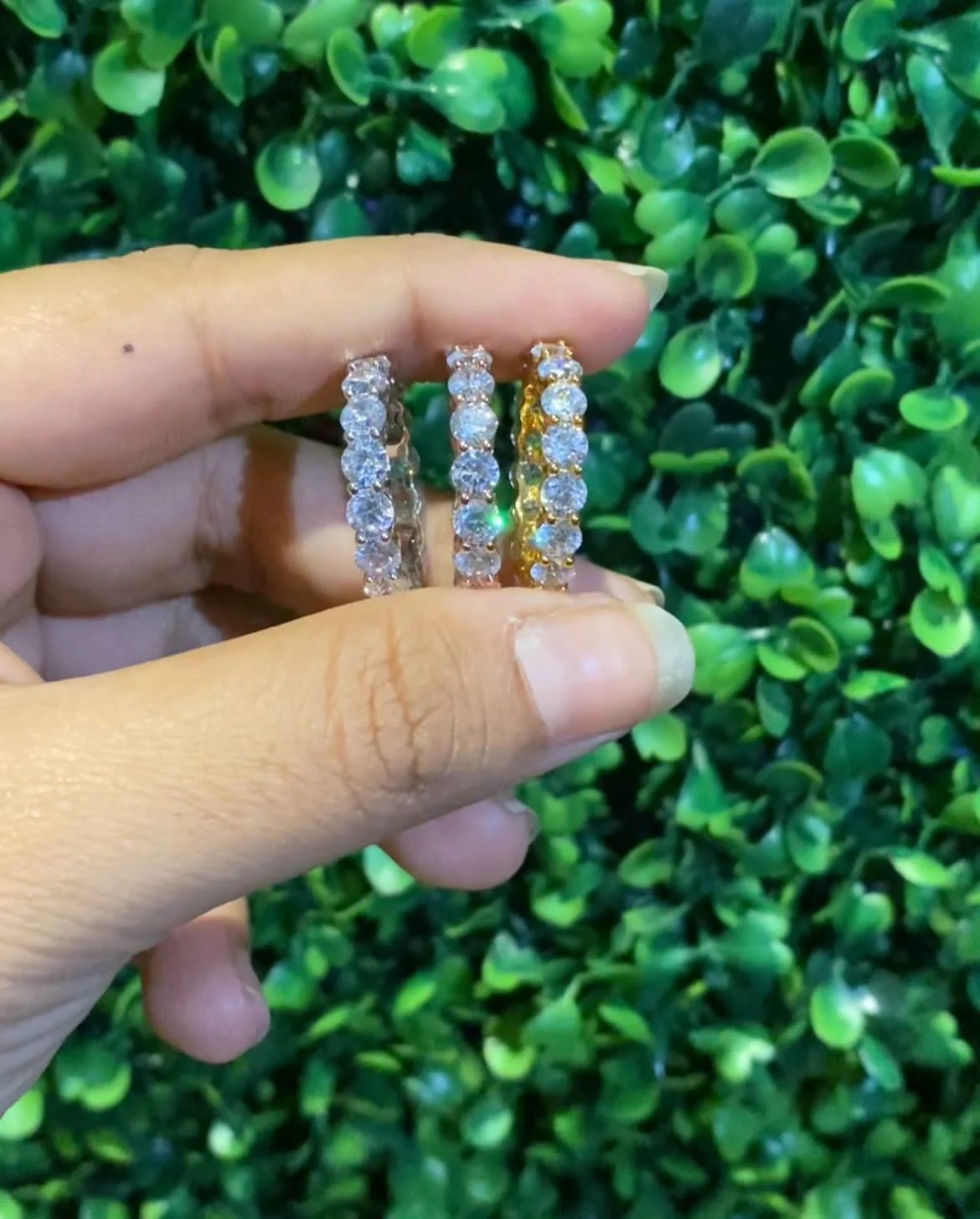 Round Eternity band ring  ❄️ - Image 3