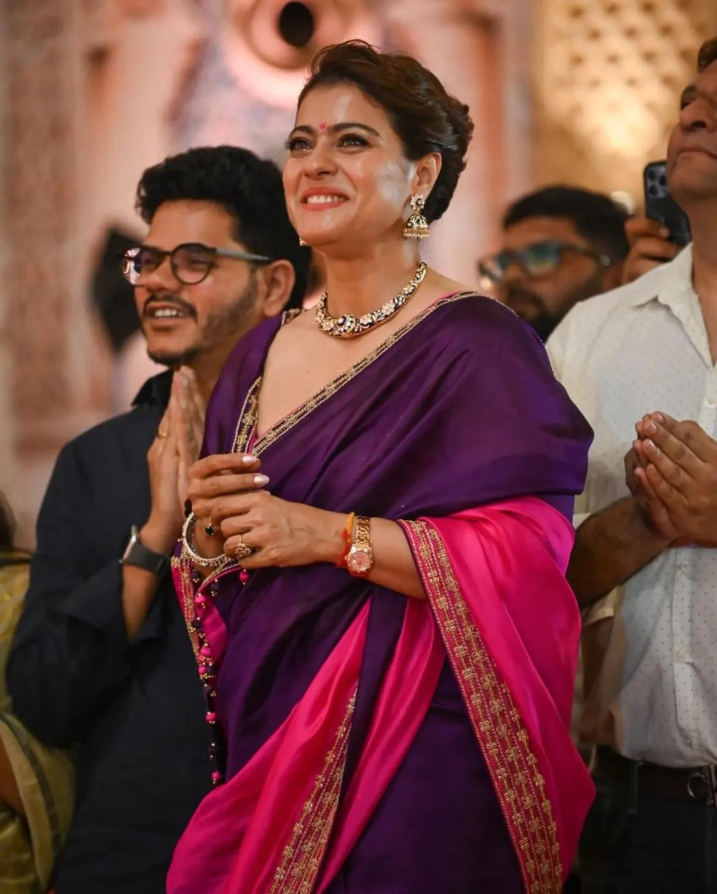 Festive Meenakari Hasli + Jhumki 🤎 - Image 3