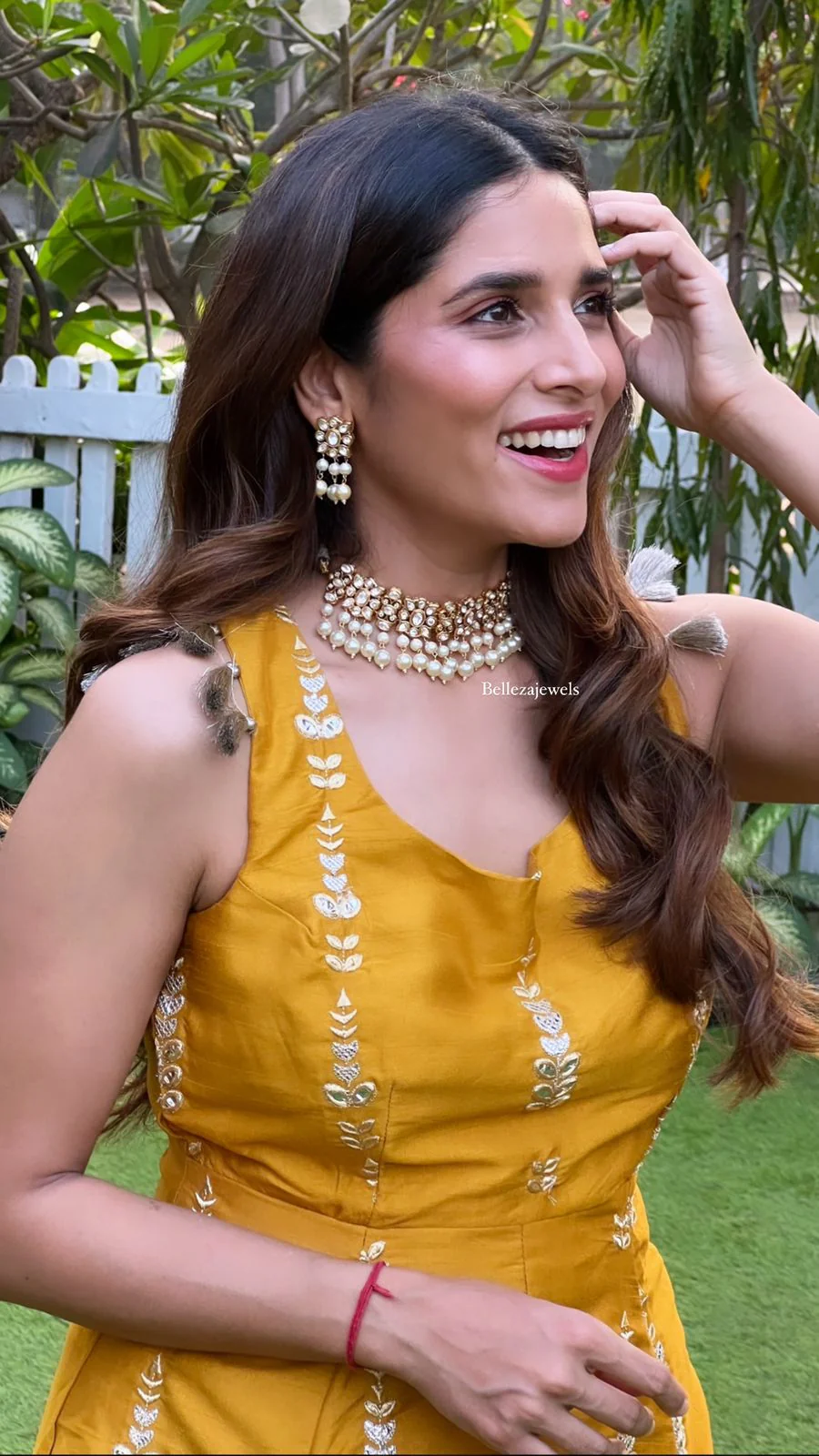 Festive  POLKI CHOKER SET WITH EARRINGS - BEST SELLER 🫰🏻 - Image 3