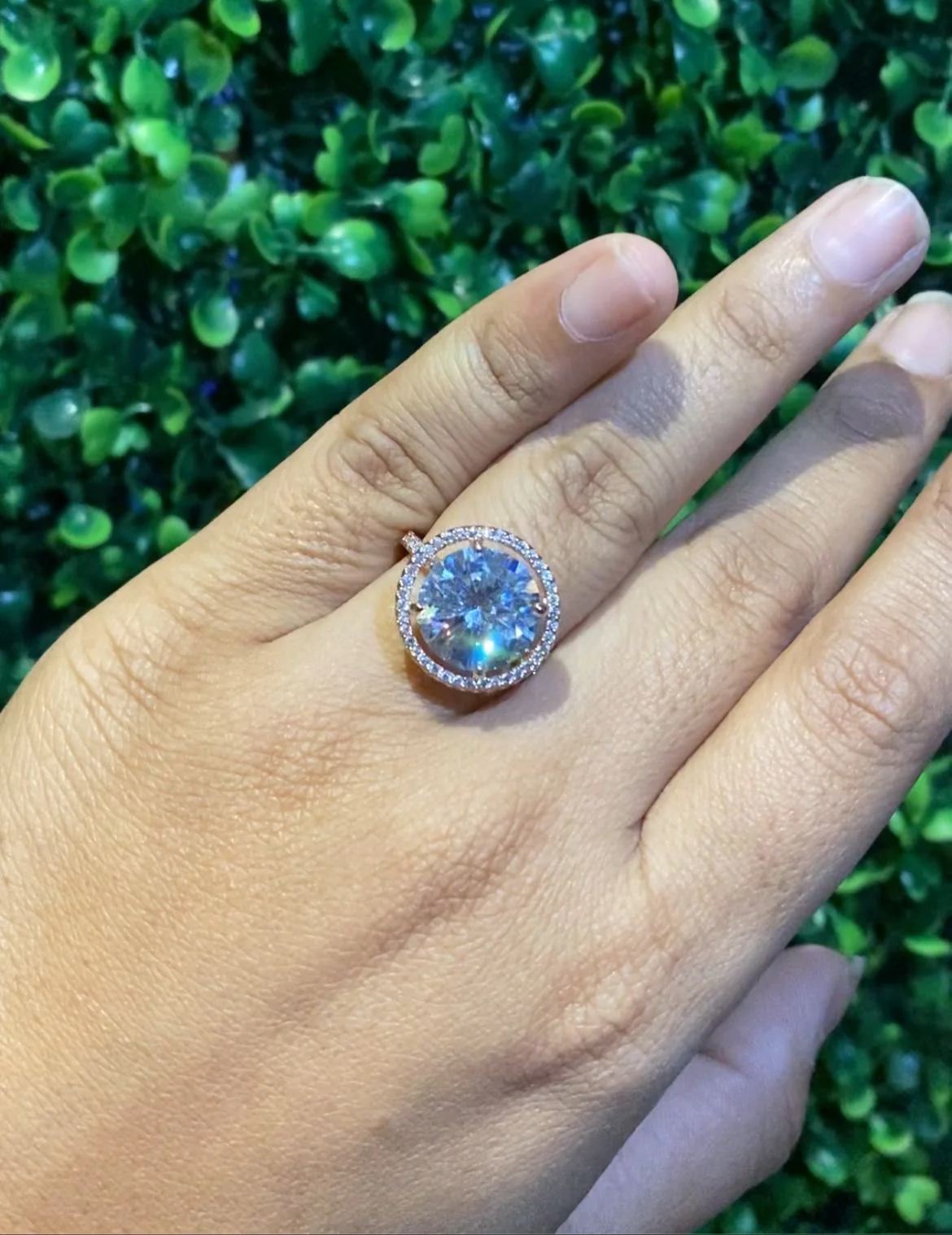 5 ct Halo Ring ❄️ - Image 3