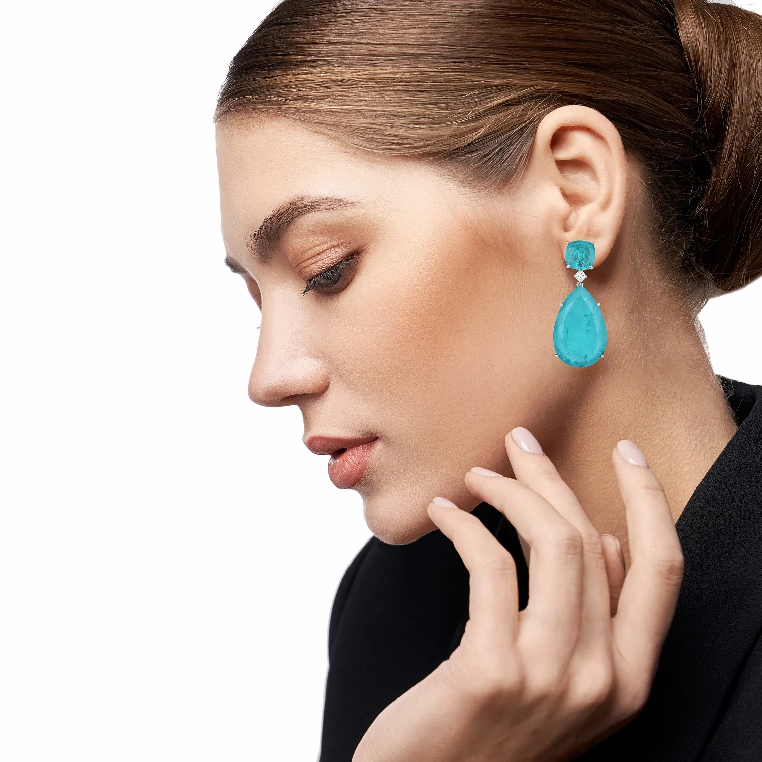 BEST SELLER TEAR DROP DOUBLET EARRING 💚 - Image 5