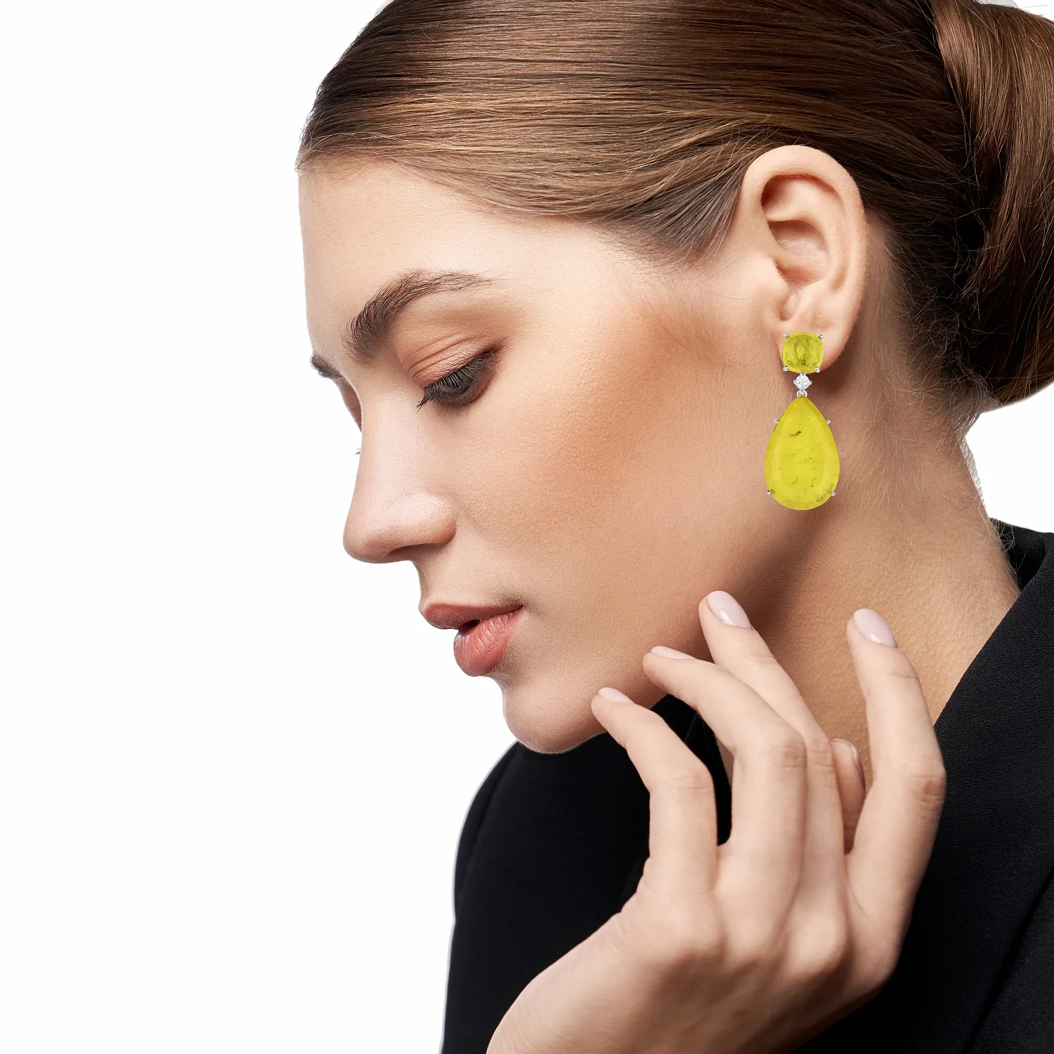 BEST SELLER TEAR DROP DOUBLET EARRING 💚 - Image 7